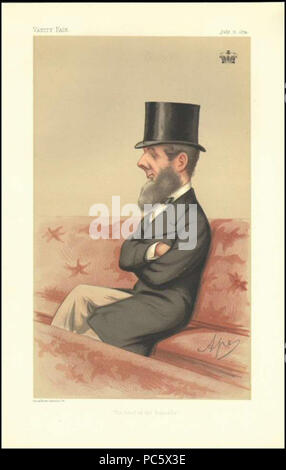 12 Francis Russell, Vanity Fair, 1874-07-11 Stockfoto