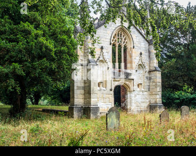 Reste von St Andrews alte Kirche an Bishopthorpe in der Nähe von York Yorkshire England Stockfoto