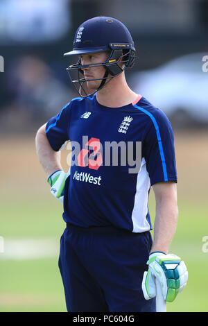 England's Keaton Jennings während einer Netze Sitzung in Edgbaston, Birmingham. Stockfoto