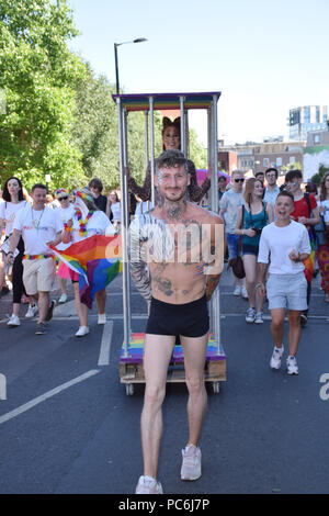 Norwich Stolz, 28. Juli 2018 DE Stockfoto