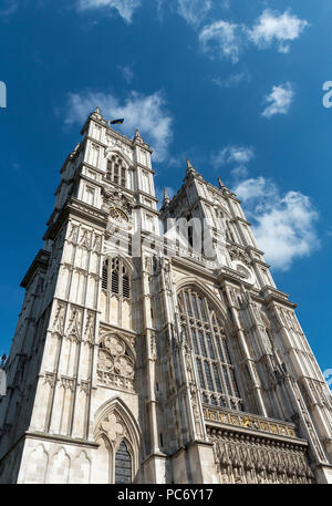 Westminster Abbey in London, England, Großbritannien Stockfoto