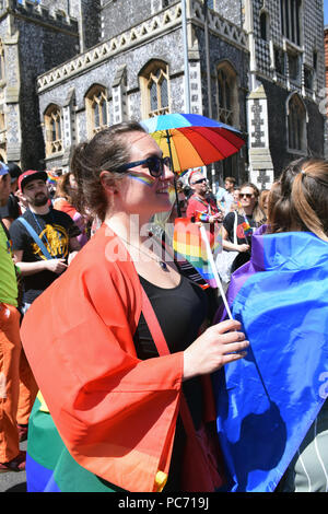 Norwich Stolz, 28. Juli 2018 DE Stockfoto