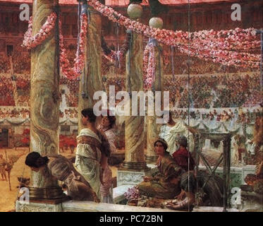 57 Lawrence Alma-Tadema Caracalla und Geta Stockfoto