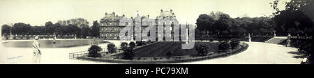 466 Panoramablick von Luxembourg, Paris, Ca. 1909 Stockfoto