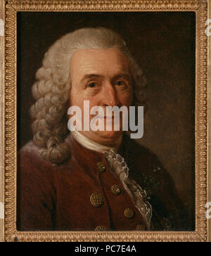 Johan Gustaf Sandberg; Carl von Linne NM Grh 2160 53 Karl von Linné, 1707-1778 (Johan Gustaf Sandberg) - Nationalmuseum - 39077 Stockfoto