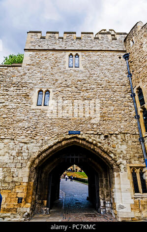 Der Tower of London Stockfoto