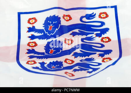 England National Football Team Logo Stockfoto