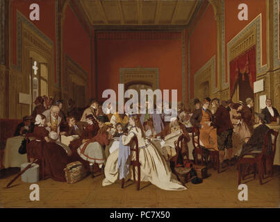 79 Zweite Klasse Waiting-Room (Carl d'Unker) - Nationalmuseum - 18324 Stockfoto