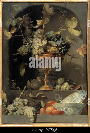 84 Stillleben mit Früchten auf eine Nische (Frans Snyders) - Nationalmuseum - 17643 Stockfoto