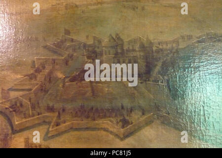 557 Belagerung von Jülich 1622 von Peter Snayers - Detail, 05. Stockfoto