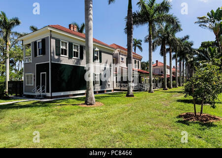 Henry Ford Ferienhaus Ft. Myers, Florida Stockfoto