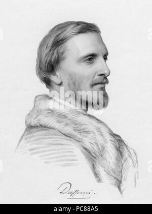 Von Karl Holl, nach Henry Tanworth Wells, Walze Gravur, 1869 oder nach 658 jungen Lord Dufferin Stockfoto