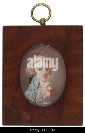 7 Anders Mauritz Unfraun (1767-1829), Ökonom, C. 1786-89 (Anton Ulrik Berndes) - Nationalmuseum - 133100 Stockfoto