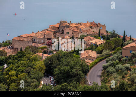Sainte-Croix-du-Verdon, Alpes-de-Haute-Provence, Provence, Frankreich Stockfoto