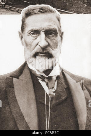 Sir Henry Rider Haggard, 1856-1925, aka H. Rider Haggard. Englischer Schriftsteller der Abenteuerromane. Von diesen enormen Jahre, veröffentlicht 1938. Stockfoto