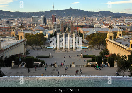 Barcelona, Plaça Espanya, Barcelona, Katalonien, Spanien | Placa Espanya, Barcelona, Katalonien, Spanien. World Expo 1929 Stockfoto