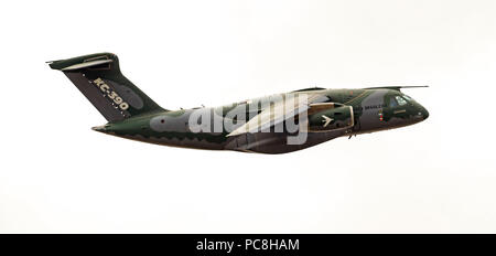 KC-390 Embraer, PT-ZNJ, brasilianische Luftwaffe, Stockfoto
