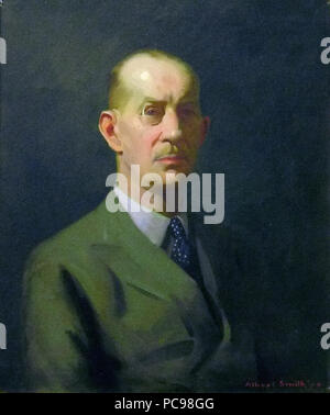 George Russell Clerk (1874-1951), Diplomat * Öl auf Leinwand * 71,5 x 58,5 cm * 1934 239 George Russell Clerk (1874-1951), von Albert Smith Stockfoto