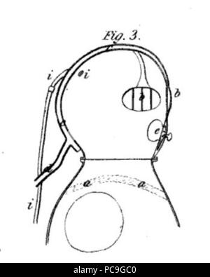 156 Dekan rauch Helm 1825 Stockfoto