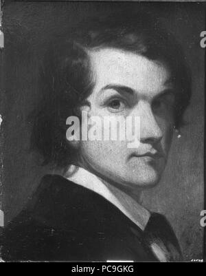 93 'Selbst-Portrait an 19" von Edwin Weiß, c 1836 Stockfoto