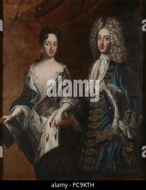 NMGrh 1424 36 Friedrich IV (1671-1702), Herzog von Holstein-Gottorp, und seine Frau Hedvig Sophia (1681 - 1708) Stockfoto