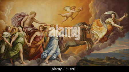 Nachdem Guido Reni - Der Triumph der Aurora. Stockfoto