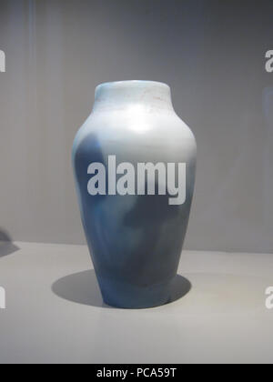 626 Vase avec Dekor de Champignons Emile Gallé 2 Stockfoto