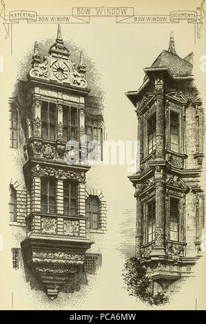 'Materialien und Dokumente der Architektur und Bildhauerei: Alphabetisch geordnet" (1915) Stockfoto