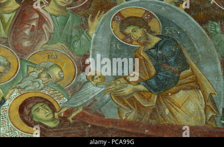 223 Fresken von St. Nikolaus von Varoš 0293 Stockfoto