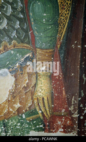 223 Fresken von St. Nikolaus von Varoš 0284 Stockfoto