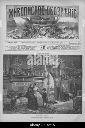 12 Живописное обозрение 1885, № 01-26 (6 янв. - 30 июня); № 27-52 (7 Июля - 29 дек.) Seite 635 Stockfoto