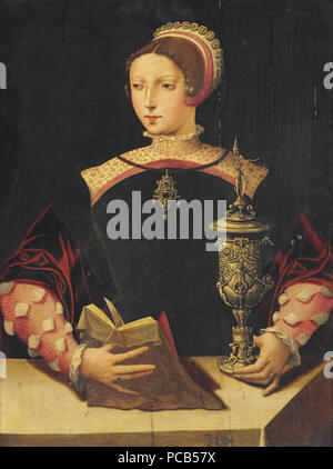 537 Der hl. Maria Magdalena (der Meister der Parrot) Stockfoto