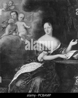 90 Ulrika Eleonora der Ältere (1656-1693), Prinzessin von Dänemark, Königin von Schweden - Nationalmuseum - 16076 Stockfoto