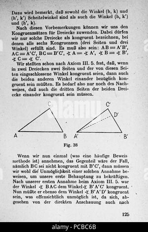 60 Vom Punkt zur Vierten Dimension Seite 125 Stockfoto