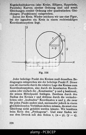 61 Vom Punkt zur Vierten Dimension Seite 320 Stockfoto