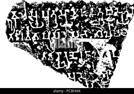 26 indischen Berg Tempel Architektur Inschrift Mathura site Stockfoto