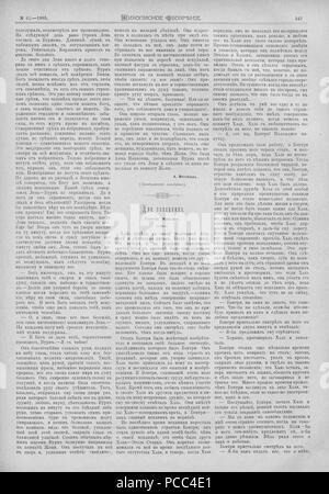12 Живописное обозрение 1885, № 01-26 (6 янв. - 30 июня); № 27-52 (7 Июля - 29 дек.) Seite 729 Stockfoto