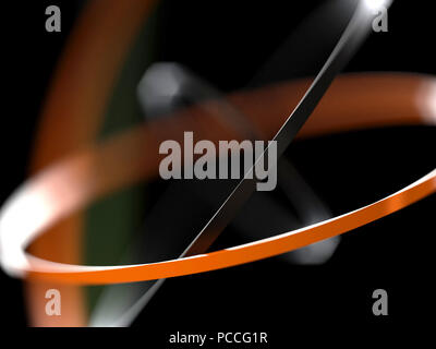 3d-abstrakten futuristische verschwommene Bewegung Hintergrund Stockfoto