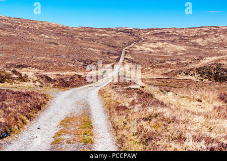 Der West Highland Way Trail durch den Rannoch Moor, Schottland Stockfoto