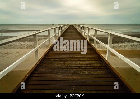 Torquay Pier in Hervey Bay in Queensland, Australien Stockfoto