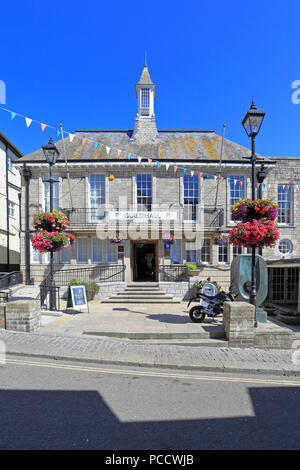 Guildhall, St Ives, Cornwall, England, Großbritannien. Stockfoto