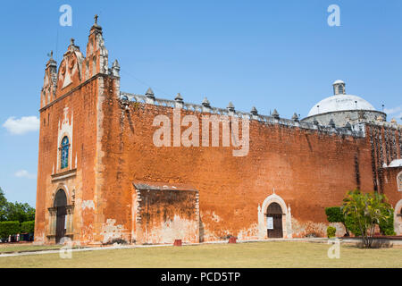 Kirche San Antonio de Padua (ehemaliges Kloster), 1553, Ticul, Route der Klöster, Yucatan, Mexiko, Nordamerika Stockfoto