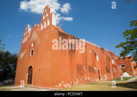 Kirche der Virgen de la Asunción, 16. Jahrhundert, Muna, Yucatan, Mexiko, Nordamerika Stockfoto