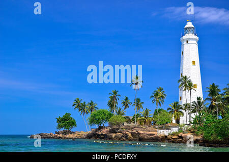 Schöner Strand Landschaft in Sri Lanka Stockfoto