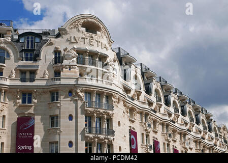 Lutetia Hotel in Paris Left Bank, Frankreich, Europa Stockfoto