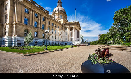 Die Alberta Gesetzgebung Gebäude Edmonton Alberta Kanada Stockfoto