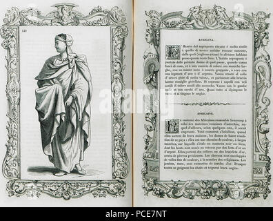 29 Africana - Vecellio Cesare - 1860 Stockfoto