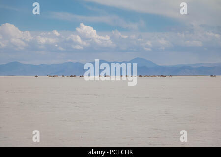 Salinas Grandes Salt Flats - Jujuy, Argentinien Stockfoto