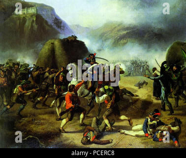 74 Bataille de Sterzing Stockfoto