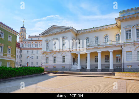 Vilnius, Litauen - 17. Juni 2015: Büro des Präsidenten der Republik Litauen. Events. Stockfoto